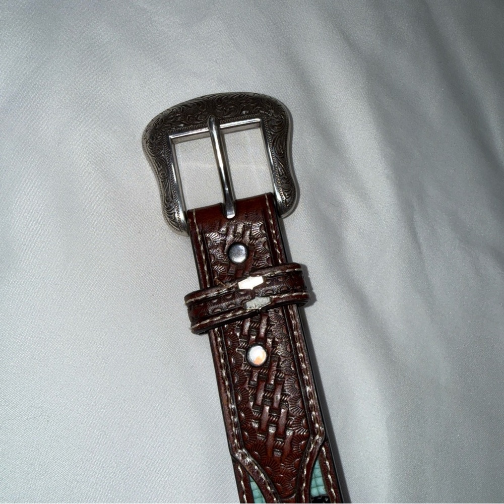 Colorful Patterned Kids Belt - Picture 2 of 6